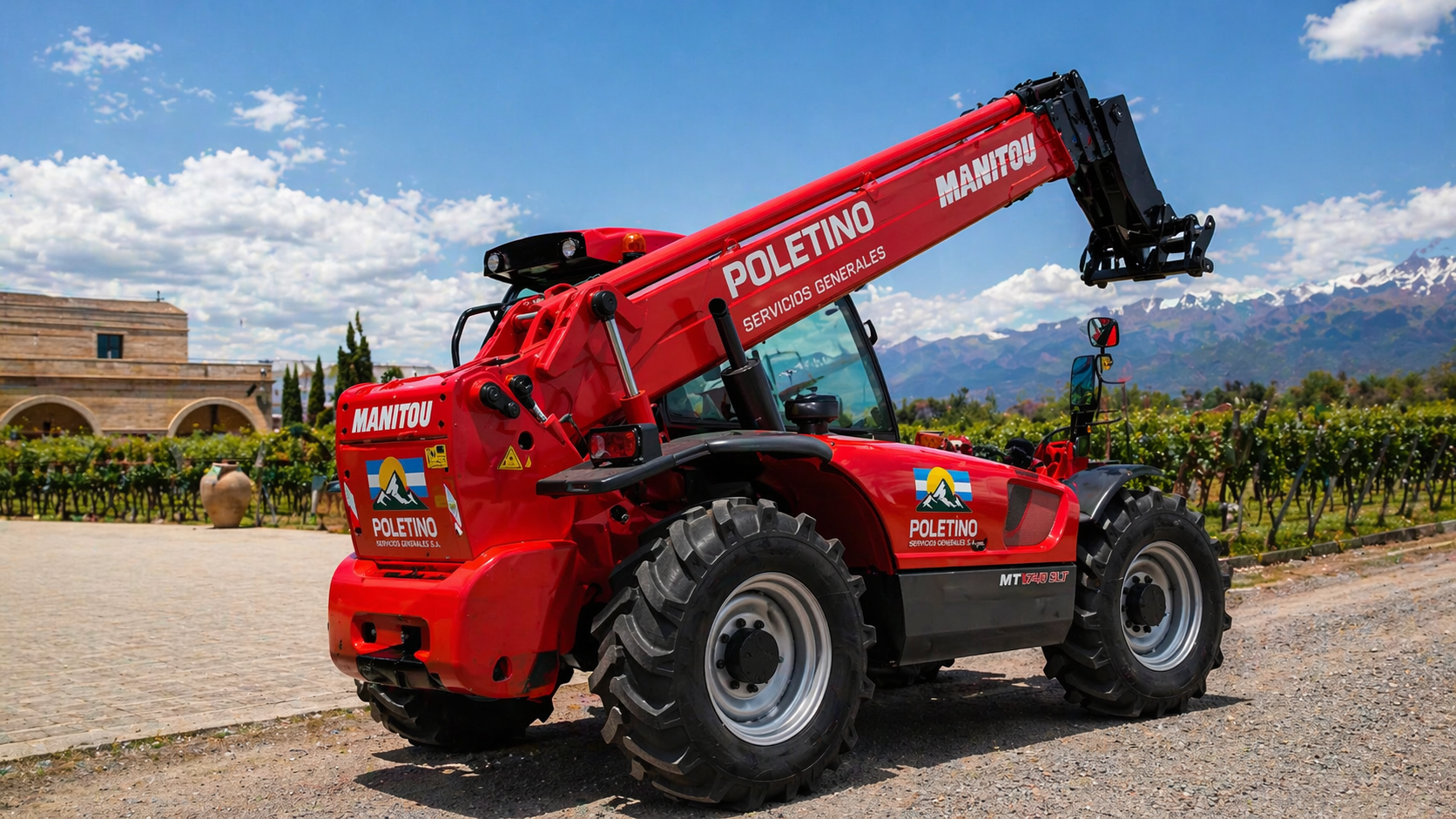 Manipulador telescópico MT 1740 SLT